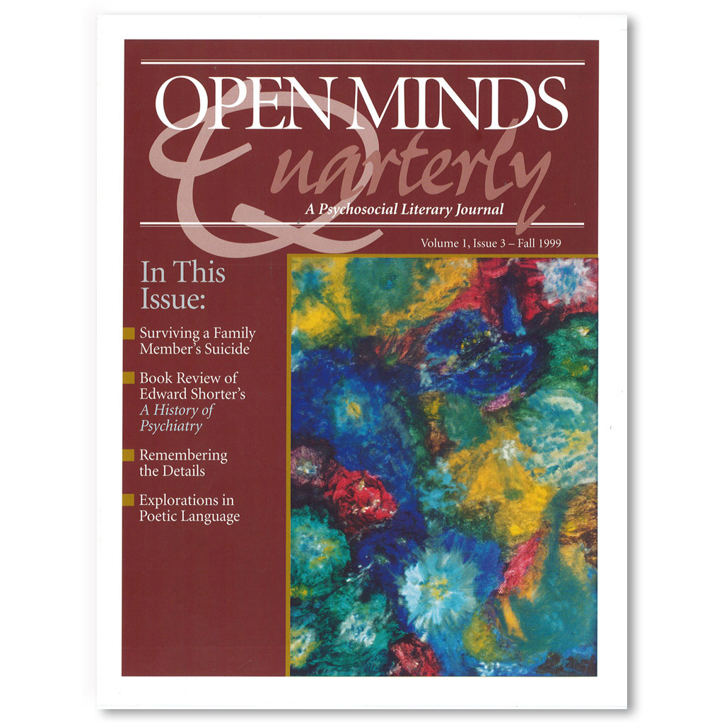 Open Minds Quarterly: The poetry and literature of mental health recovery