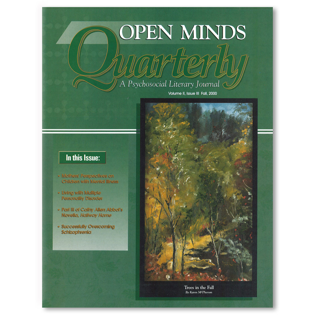 Open Minds Quarterly: The poetry and literature of mental health recovery