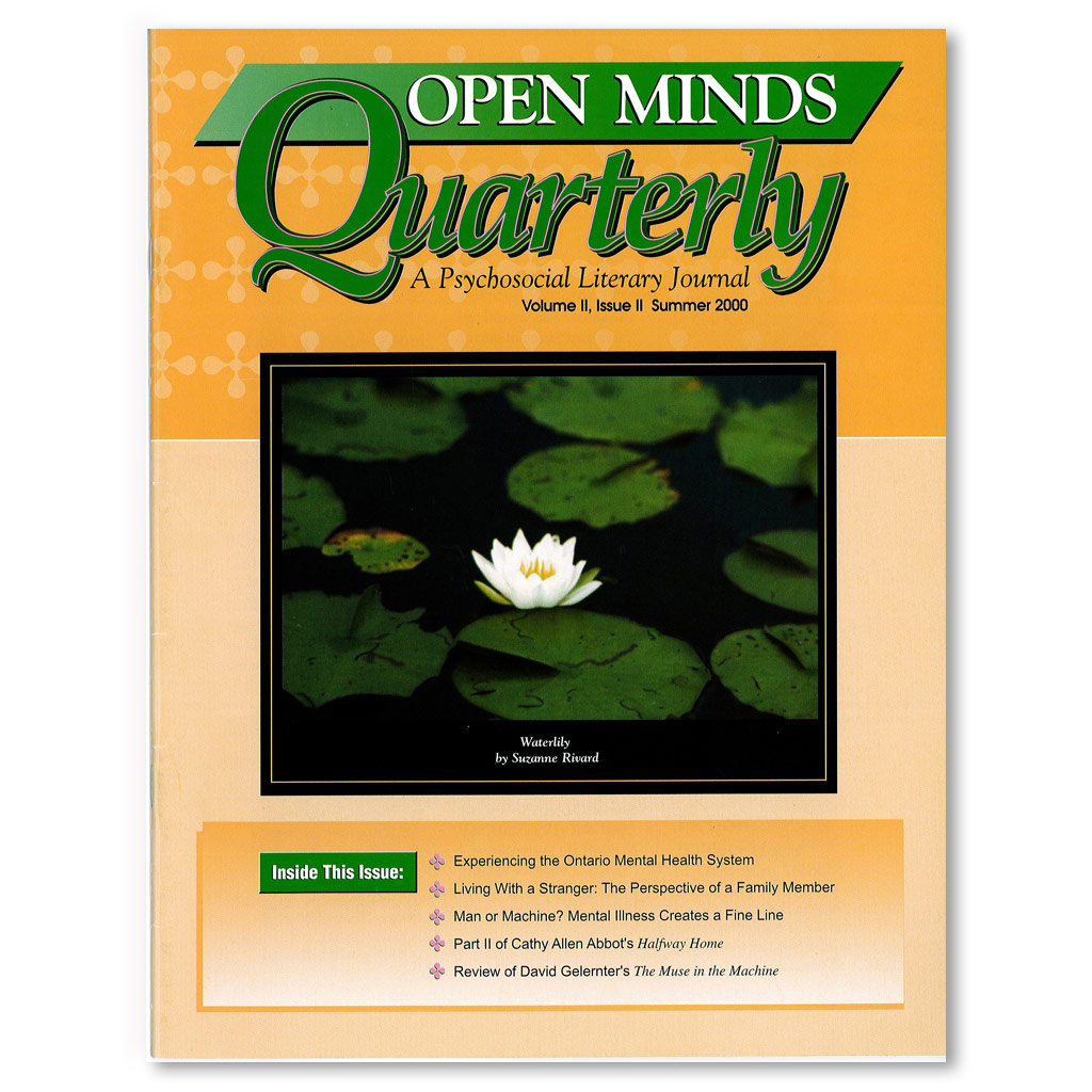 Open Minds Quarterly: The poetry and literature of mental health recovery