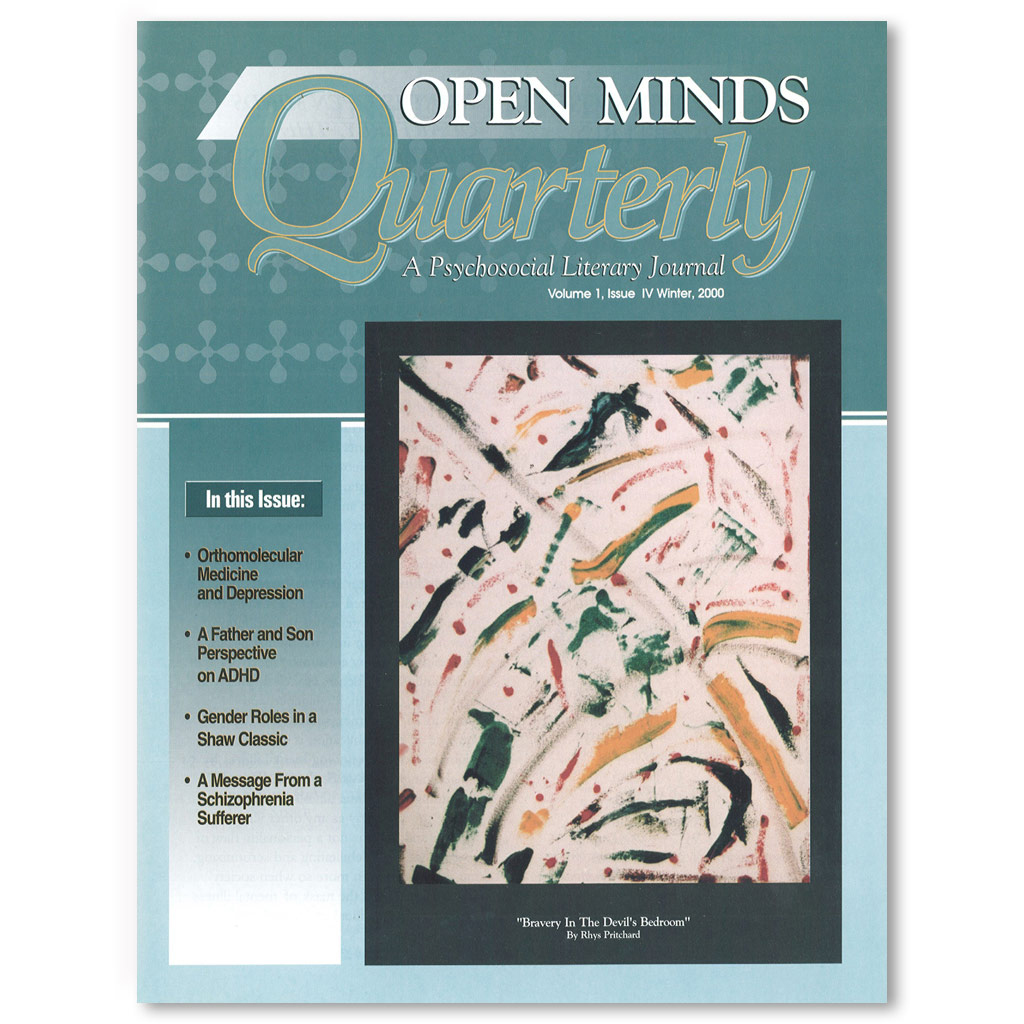 Open Minds Quarterly: The poetry & literature of mental health recovery