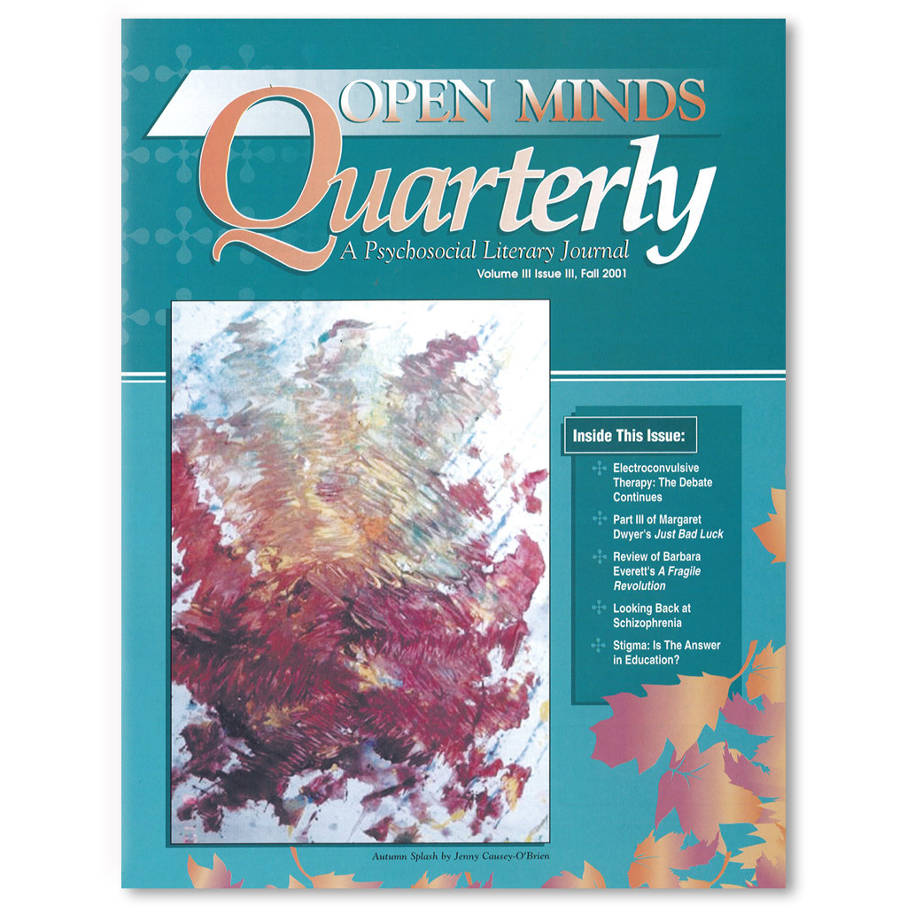 Open Minds Quarterly: The poetry and literature of mental health recovery
