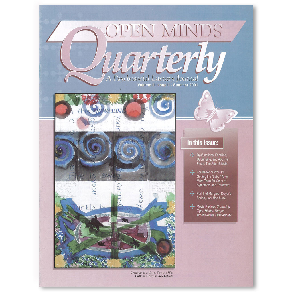 Open Minds Quarterly: The poetry and literature of mental health recovery