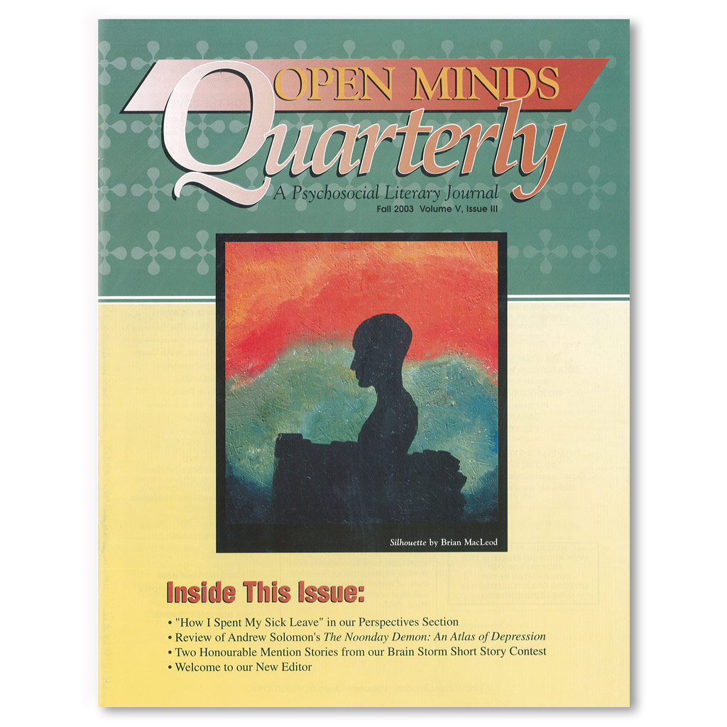 Open Minds Quarterly: The poetry and literature of mental health recovery