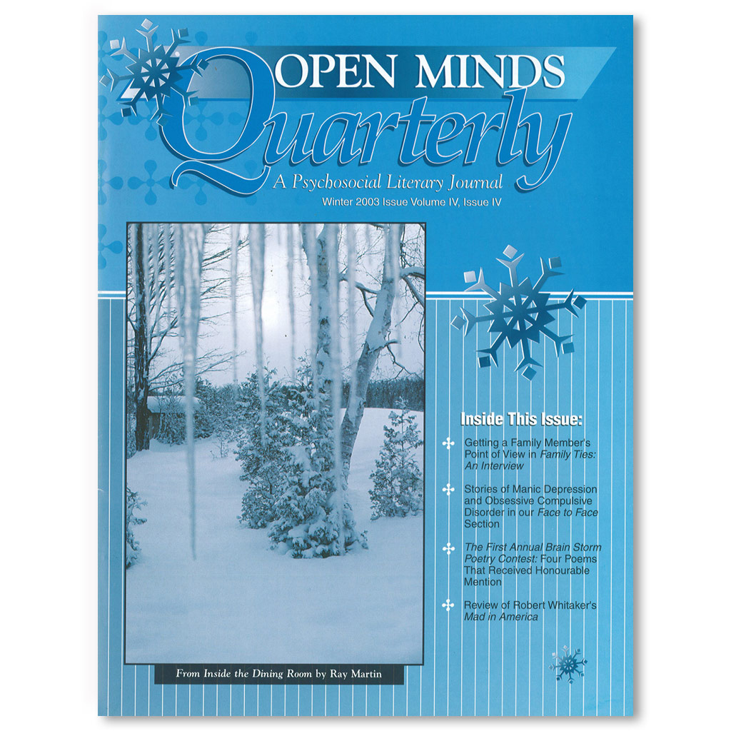 Open Minds Quarterly: The poetry & literature of mental health recovery