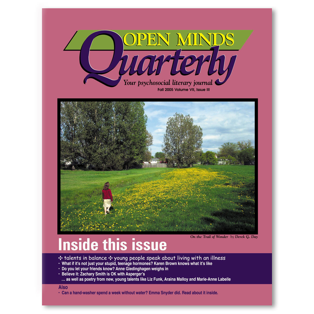 Open Minds Quarterly: The poetry and literature of mental health recovery