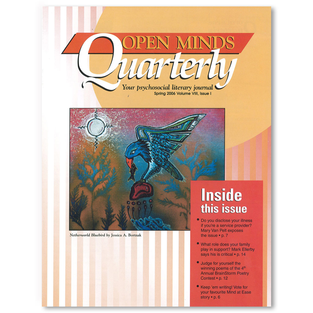 Open Minds Quarterly: The poetry and literature of mental health recovery