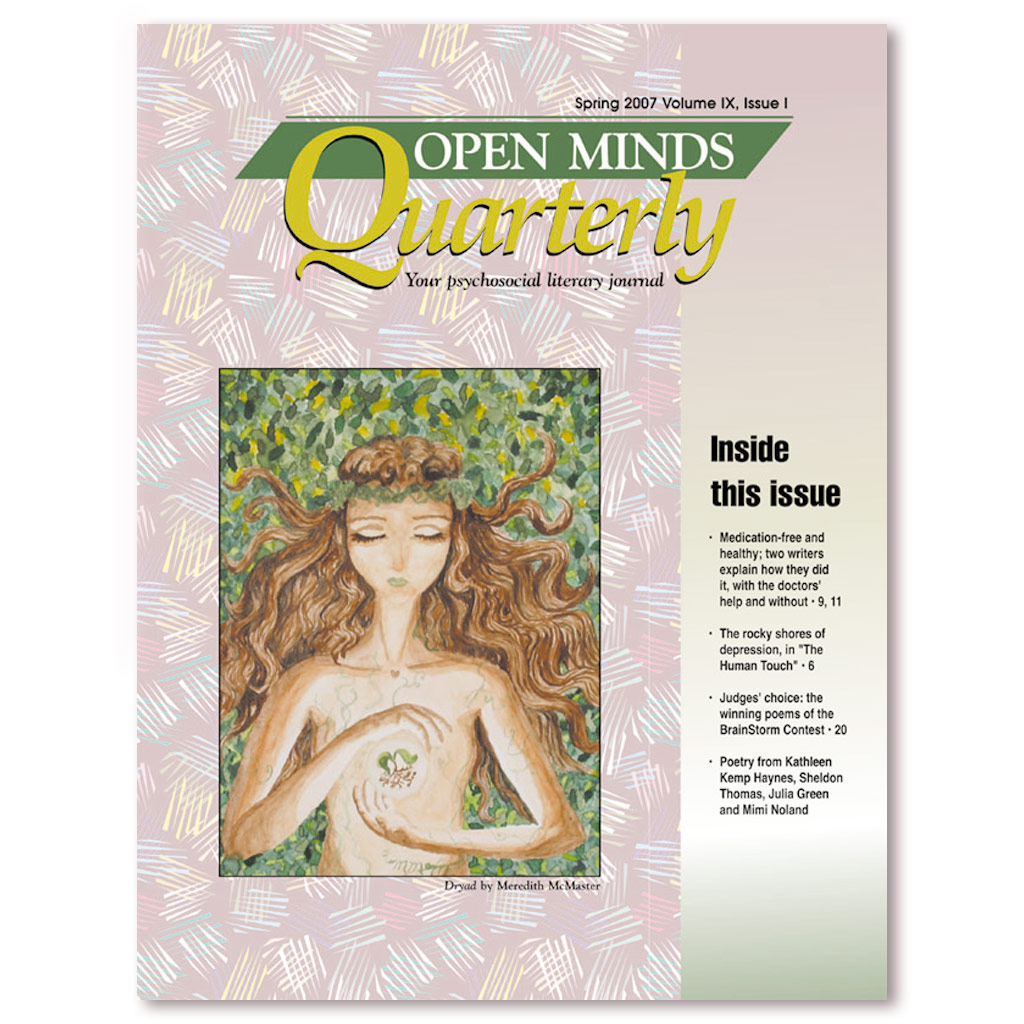 Open Minds Quarterly: The poetry and literature of mental health recovery